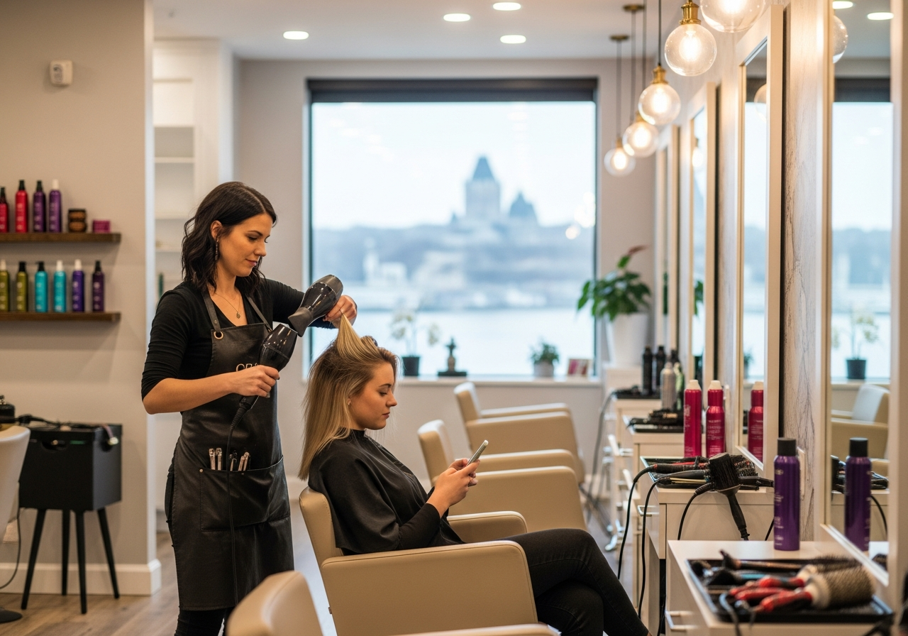 Coiffeuse – Lévis