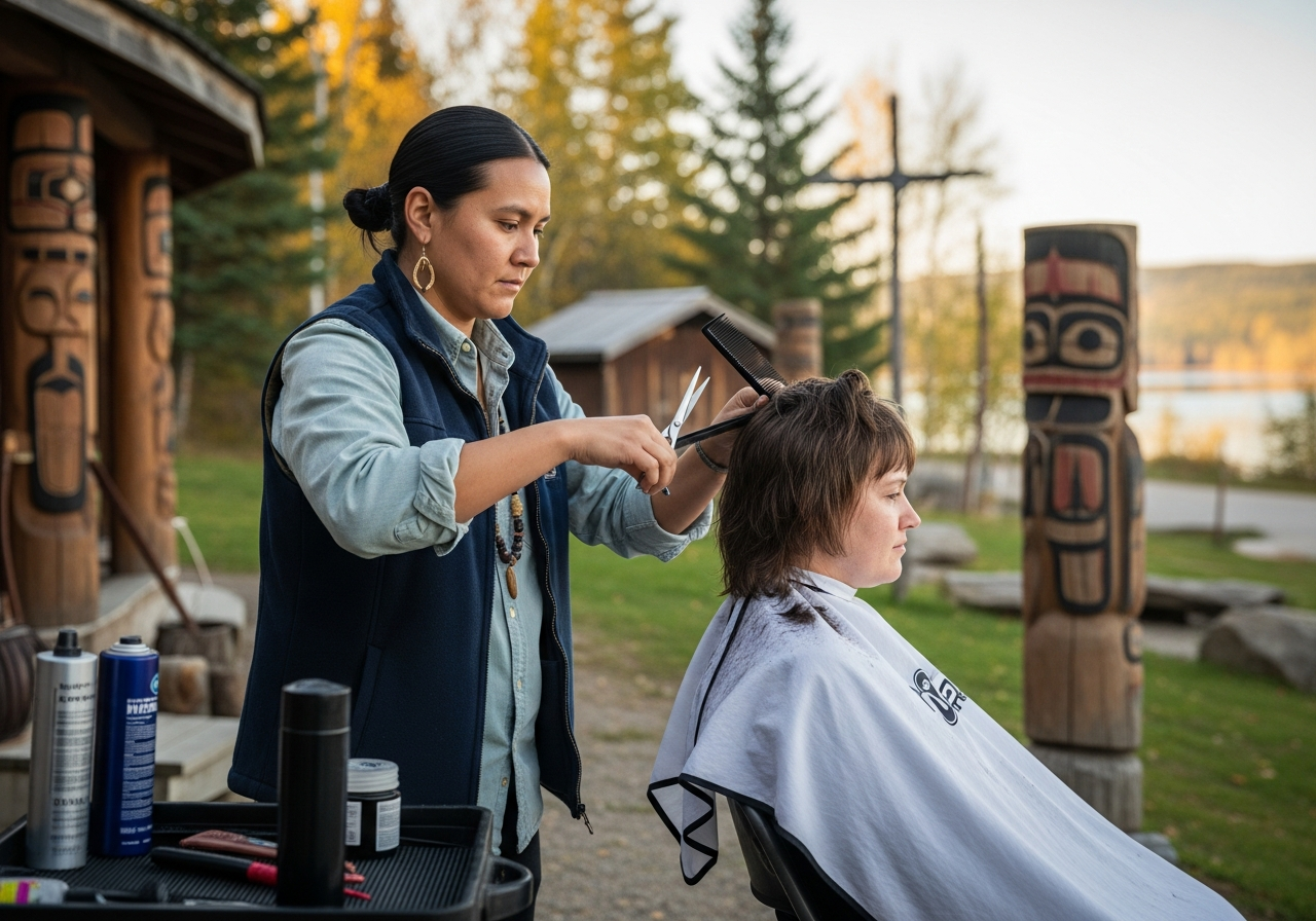 Coiffeur à domicile – Wendake